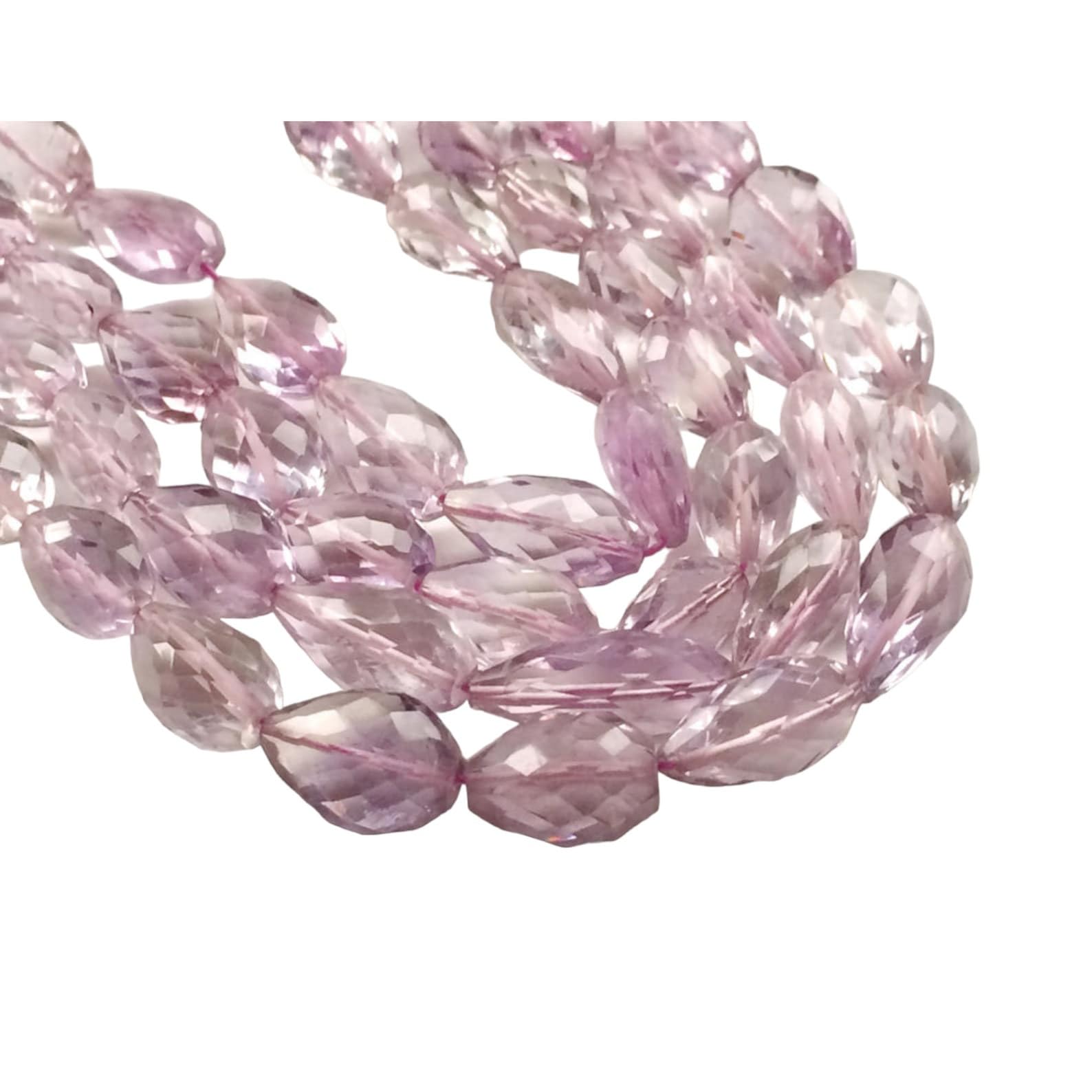 Améthyste rose facettée 12-15mm de qualité gemme pour la haute joaillerie RAMA3 - 7