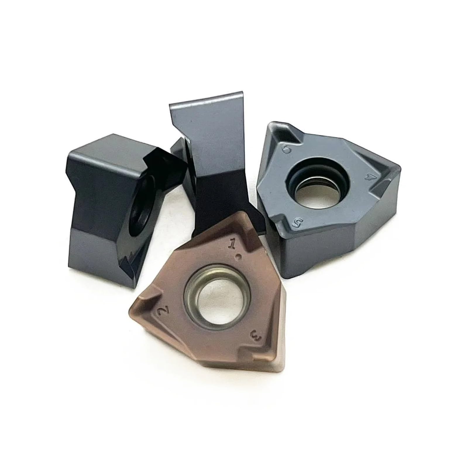 10 Uds XNEX080608TR KT8030 Disco De Corte Fresado Avance Rápido Para Inserciones Torno CNC, Utilizado Para Acero Inoxidable, Piezas