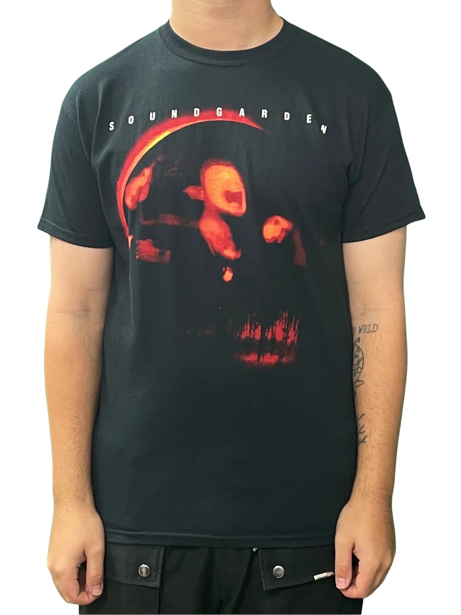 Soundgarden T Shirt Superunknown Band Logo Official Mens Black XXL