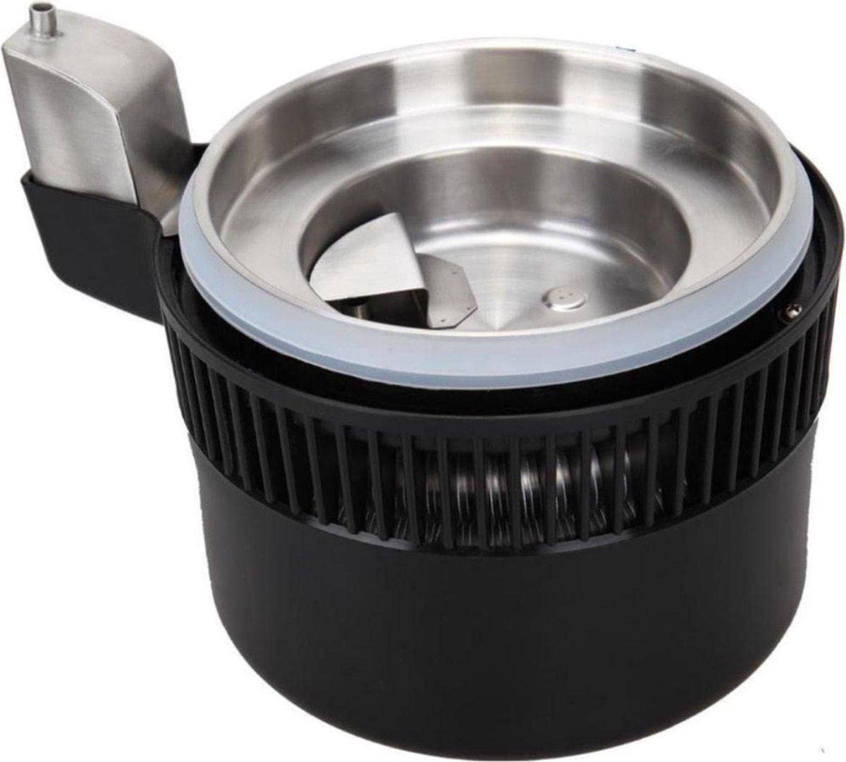 Deluxe - Destilador de agua - Destilador - Acero inoxidable - Destilación de agua - con jarra de vidrio 4L