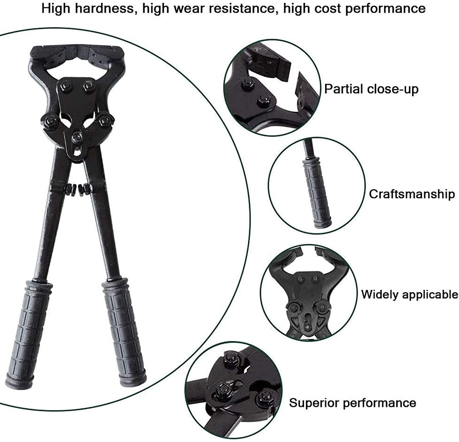 BAtlam Horse Hoof Farriers Nipper, Horse Equine Metal Tijeras Farriers Farriers Cutters Herramientas Profesionales para Recortar Cascos de Caballos para Reparar Cascos de Animales