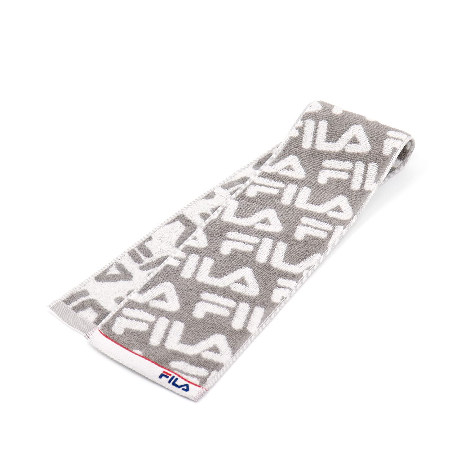 FILA(フィラ) 総柄 マフラータオル タオル Agフレッシュ 抗菌防臭 清潔 ｜FILA 総柄 マフラータオル タオル Agフレッシュ 抗菌防臭 清潔