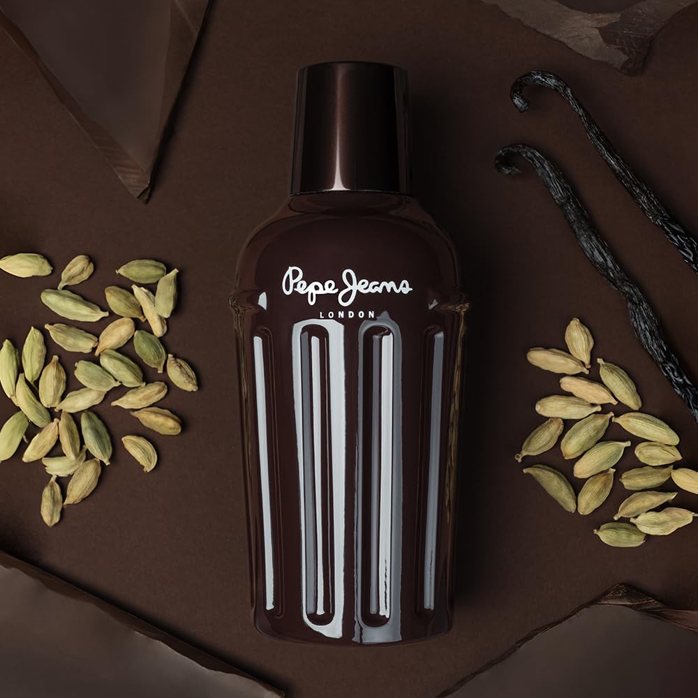 Pepe Jeans Addictive Indulgence For Him Parfum Homme Coffret 3 Pièces | Coffret Cadeau, Eau de Parfum 30ml, Shower Gel 50ml, After Shave 50ml, Set Fragrance Orientale et Boisée