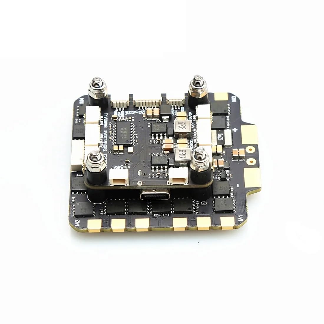Części do dronów do TEARCKEP F722 90A Stack F7 kontroler lotu 3-8S i 4w1 BLheli_S ESC dla RC 33 cm 38.1 cm dla FPV Freestyle Racing Drone (F722 Flight Control)