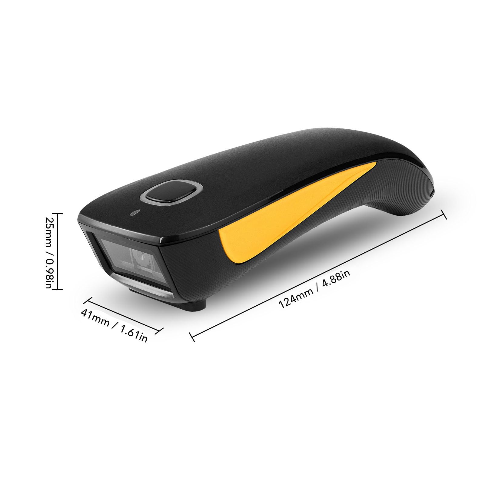 Lettore di Codici a Barre 1D 2D QR Senza Fili, Scanner Bluetooth