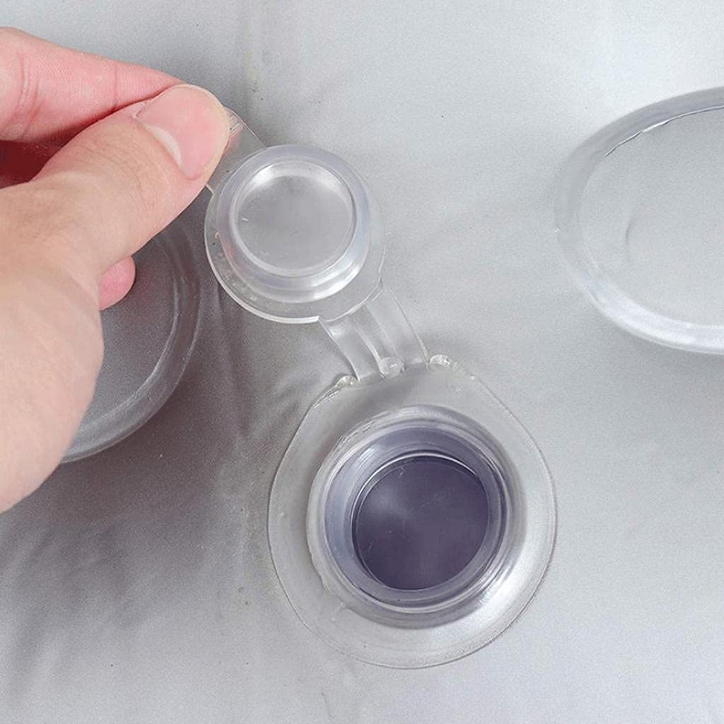 Lot De 4 Rehausseurs De Meubles En Acier Carbone De 5 Cm, Rehausseurs