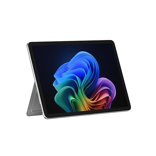 Microsoft Surface Pro | Copilot+ PC | 12” LCD Touchscreen | Snapdragon® X Plus | 16GB Memory | 512GB SSD | Latest Model, 1st Edition | Platinum