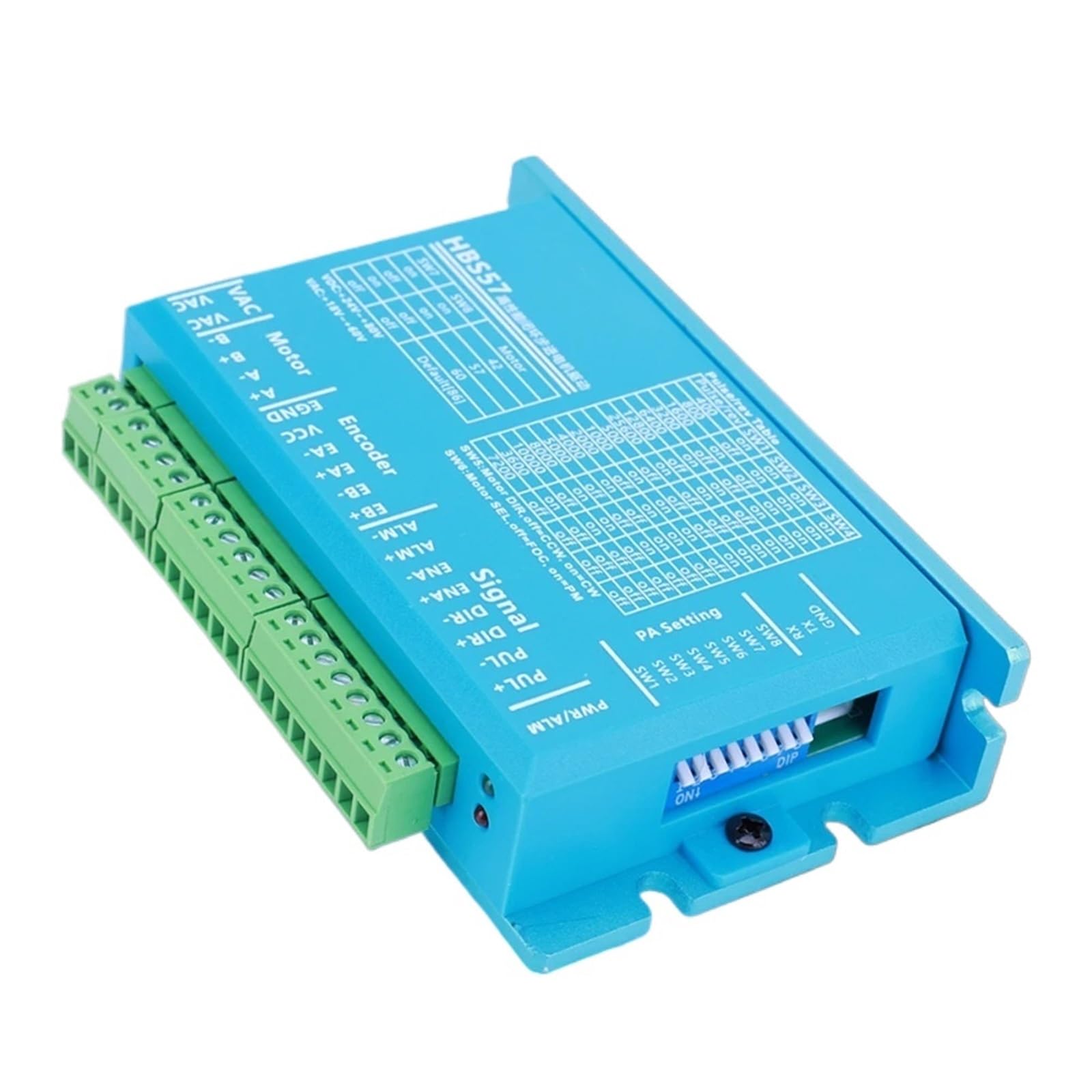 Contrôleur de moteur pas à pas HBS57 servo driver AC20-80V avec encodeur haute précision - 7