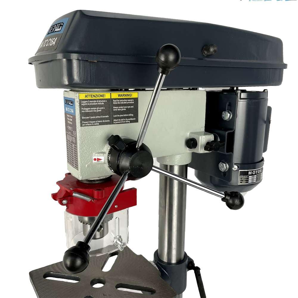 Taladro de banco de columna con transmisión por correa 16 mm ENG PRO MA TC C16A