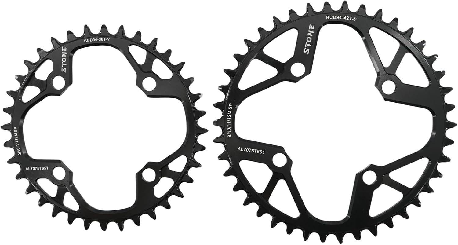 DJC Stone 94BCD Round Chainring 32T 34T 36T 38T 40T 42T Cycling MTB Bike Chainwheel Tooth Plate for Sram NX GX X1 94 bcd
