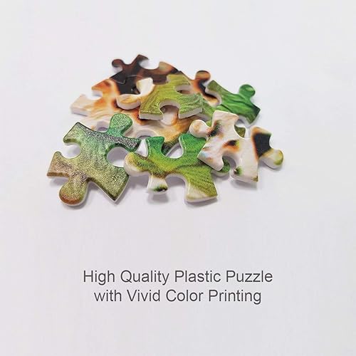 Miniatura 3 de Pintoo Rompecabezas de 600 piezas para adultos, el tren de vapor, Suiza, hermoso rompecabezas de plástico para decoración del hogar, cero polvo,