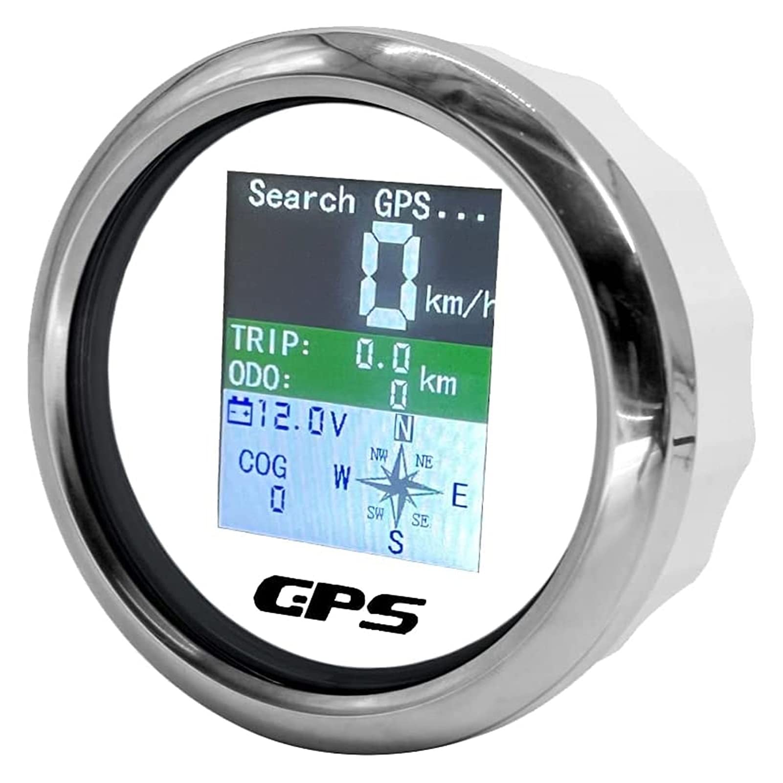 XMING Uniwersalny 85mm wodoodporny TFT. Ekran cyfrowy GPS. Prędkościomierz Wycieczka próbna do ciągnika samochodowego 9-32V z GPS. Antena