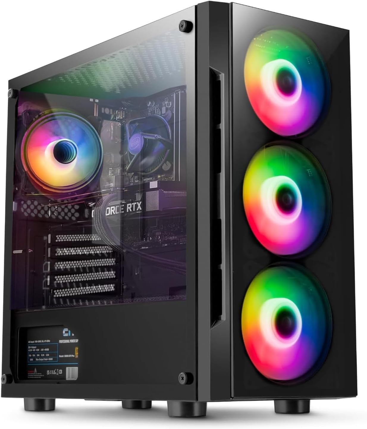 RGB Gaming PC • Intel Core i7 Processor • RTX 3050 6GB GDDR5