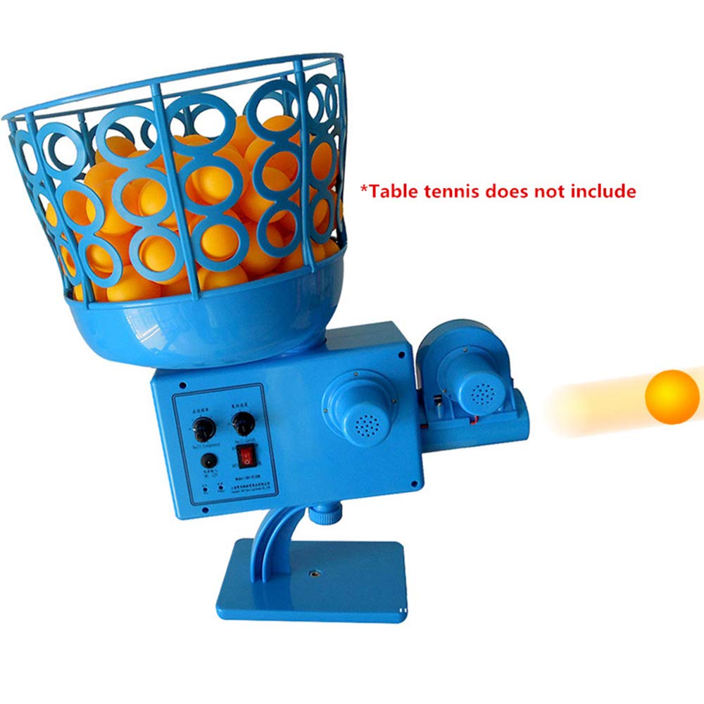 LeTkingok T-King Portable Remote Control Automatic Table Tennis Training Machine Pingpong Ball Machine