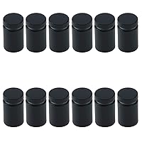 Vista 22 de Antrader Separadores transparentes, tornillos de separación para tableros publicitarios y marcos de acrílico, 25 x 40 mm (8 piezas)