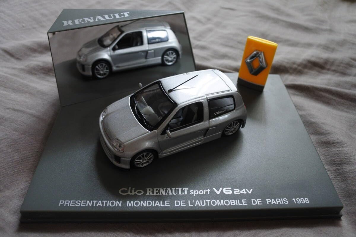 V6 クリオ | Clio ミニカー 2026年最新Yahoo!オークション ルノー 1⁄43