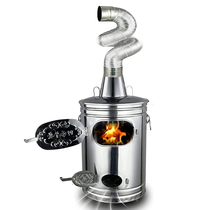 Amazon.co.jp: 焼却炉 落ち葉焼却炉 排気管付 焼却器 無煙 家庭