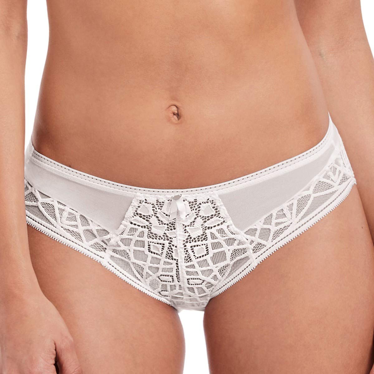 Freya Women's Soiree Lace Brief, White, XS