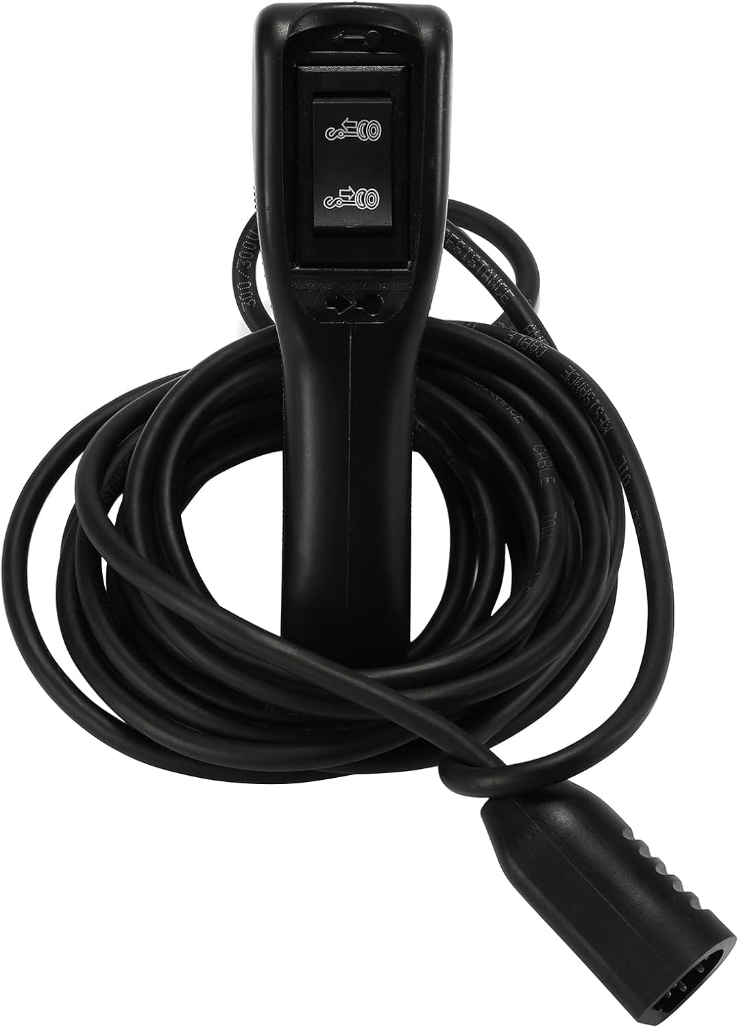 83665 Winch Remote Controller Plug-in 5-Pin D-Shape Handheld for Warn M8000 M10000 M12000 VR8000 VR10000 Superwinch Smittybilt — 12ft Heavy-Duty Cable, Ergonomic Grip, Weather-Sealed
