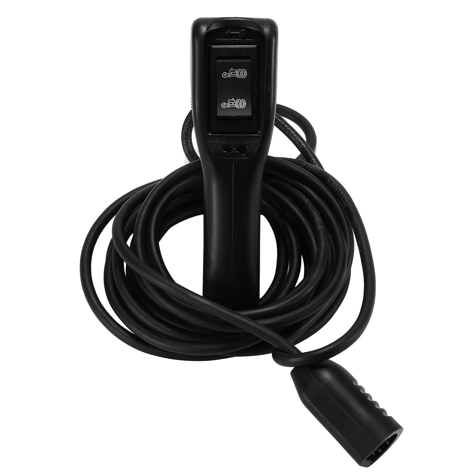 83665 Seilwinde Fernbedienung Plug-in 5-polig D-Form Handheld für Warn M8000 M10000 M12000 VR8000 VR10000 Superwinch Smittybilt — 3,6 m schweres Kabel, ergonomischer Griff, wetterversiegelt