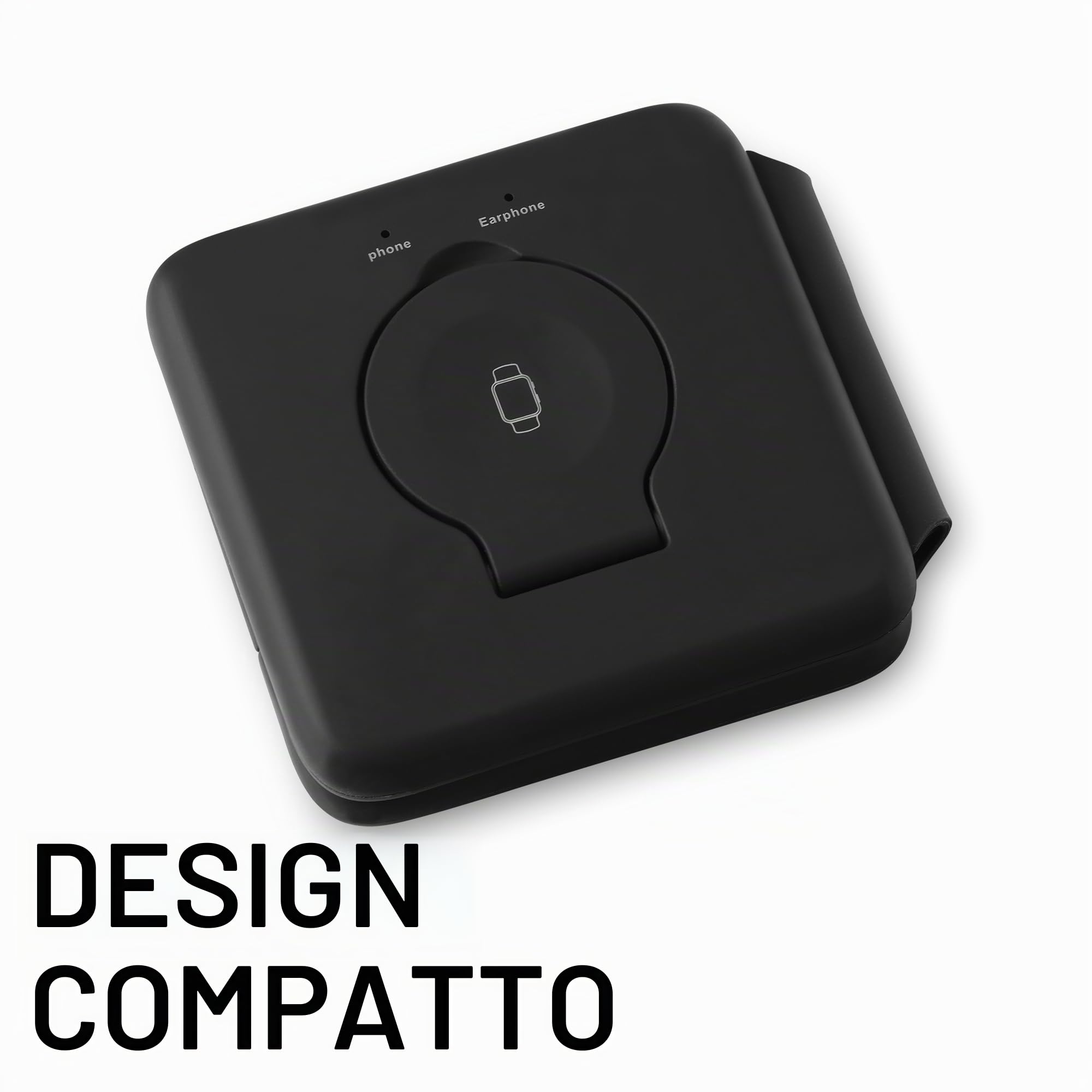 Reflex Active Compatto Wireless Qi Pieghevole 3 in 1 Tappetino Di Ricarica Da Viaggio