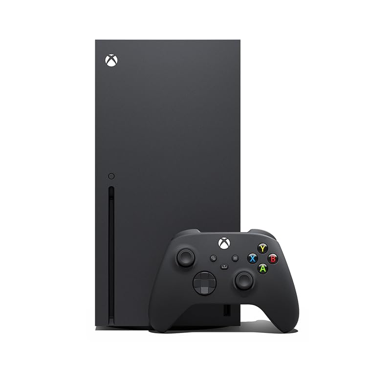Xbox Series X - Gaming Console - 1TB SSD - Includes Wireless Controller - 4K Gaming - 120FPS - Carbon Black 1 TB Disc