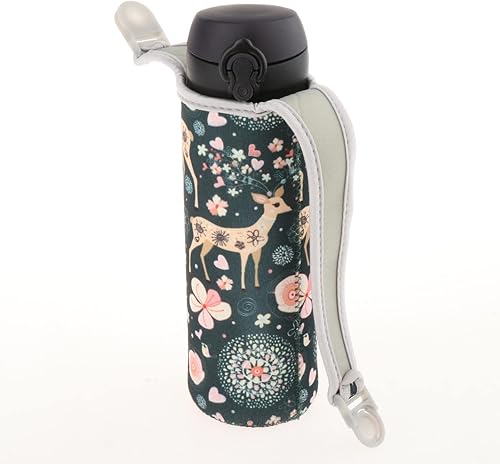 Miniatura 5 de Bottle Cup Carrier Pouch Protector Sleeve, Reusable, Washable, Water Bottle Carrier, Water Bottle Sleeve for Boating Travel Picnic Hiking Gym