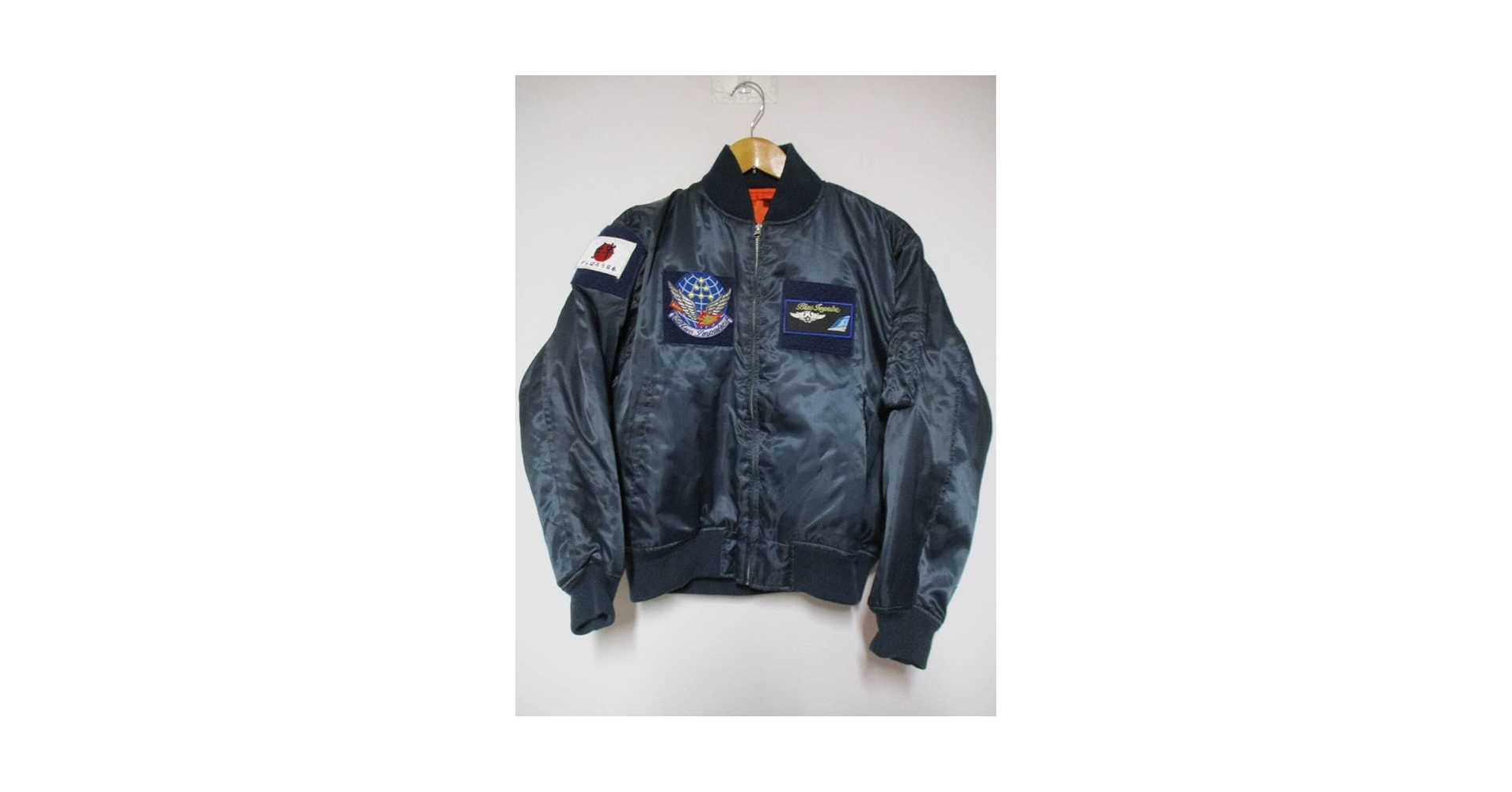 Blue Impulse JASDF 航空自衛隊 MA-1 フライトジャケット Amazon.co.jp: JASDF 航空自衛隊 ブルーインパルス ワッペン MA