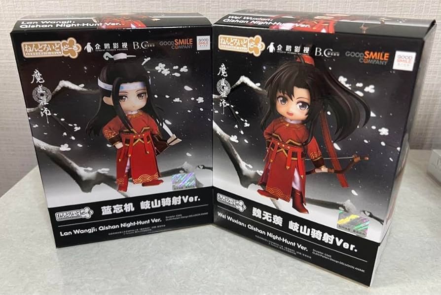 新品】魔道祖師 ねんどろいどどーる 魏無羨 藍忘機 岐山騎射Ver