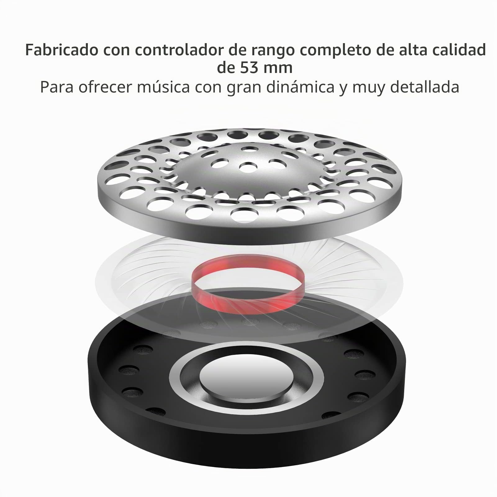 SoundMAGIC HP151 Cascos Over-Ear Cableados, HiFi, Cable Removible, Negro | Baja impedencia, fácil de manejar, tuning audiófilo, comfort over-ear acolchado, compatible con reproductores HiFi y Android