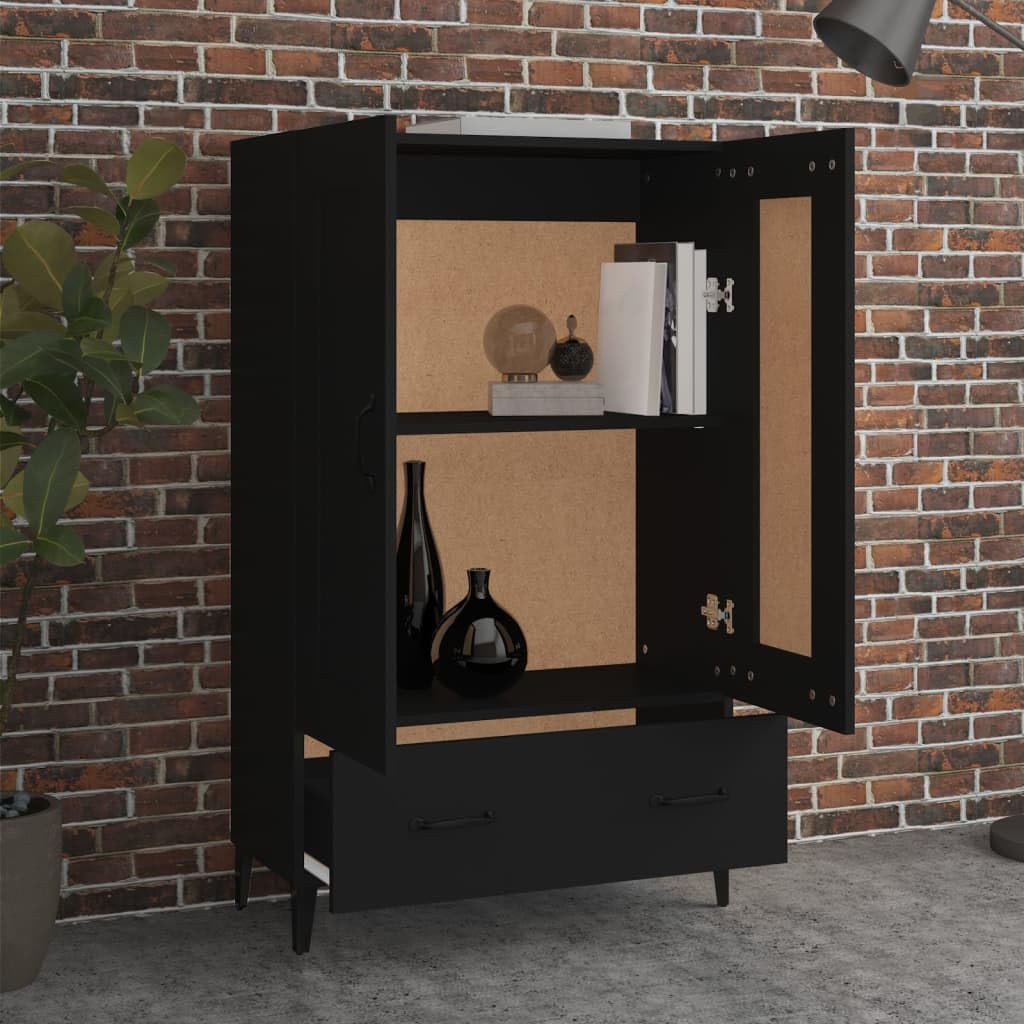 TJROO Credenza Con Ante 70x31x115 Cm Armadietto Con Ante Mobile - 9