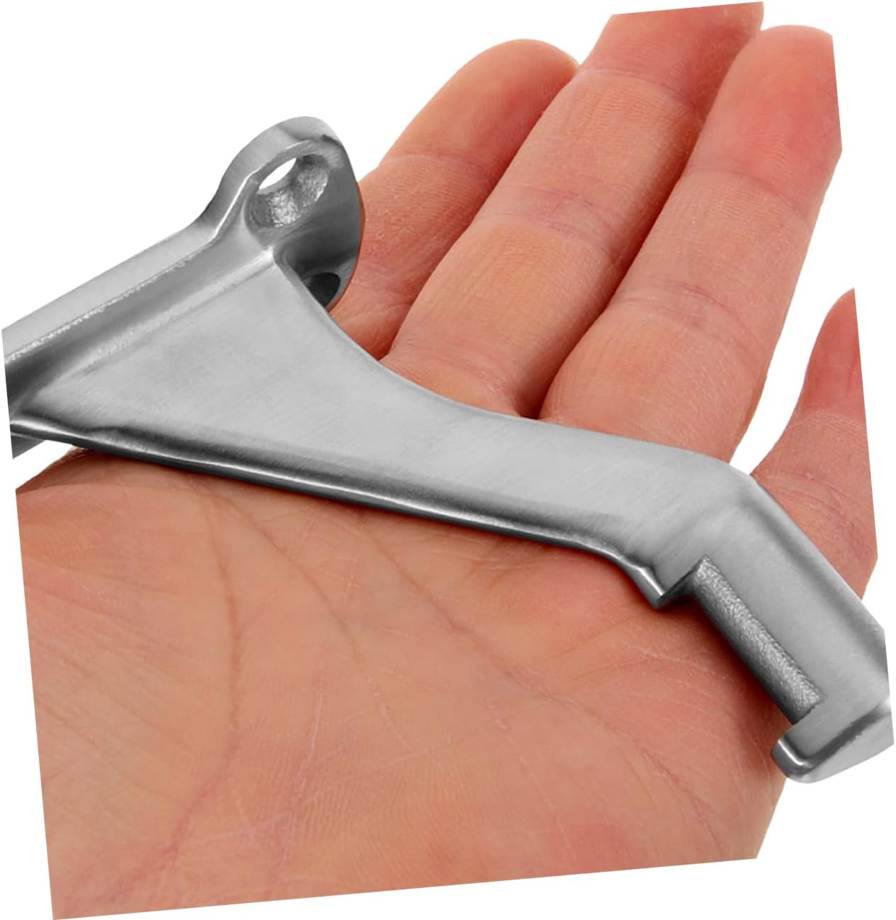 LIFKOME Extended Handrail Bracket Kit Metal Railing for Stairs Indoor Outdoor Railing Bracket Set
