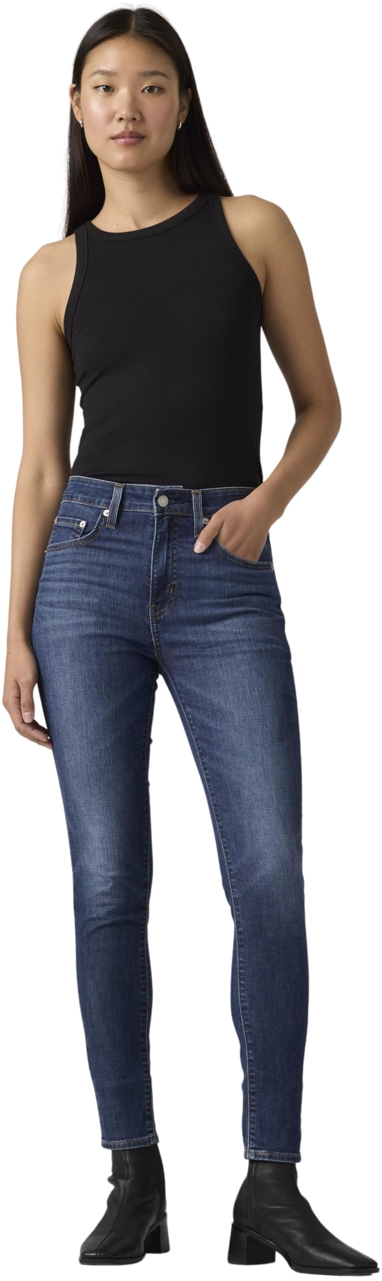 Levi's 721 High Rise Skinny Jeans Femme