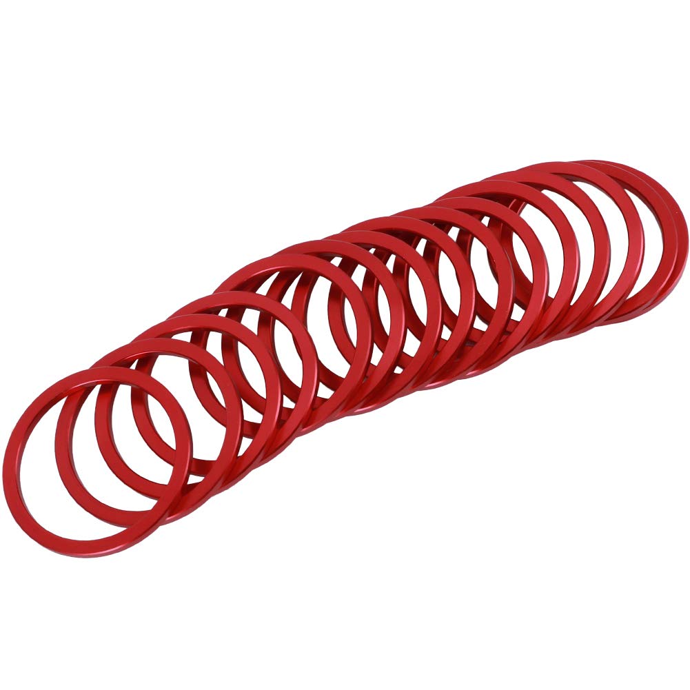 Entretoise De Volant D'inertie De Cassette En Alliage D'aluminium, Rondelle De Base De Tour De Moyeu De Vélo De Route De Montagne, Joints De Moyeu, 1/1mm, 5/1mm, 85mm, 2mm, 2.18mm, 2.35mm, 2.5mm