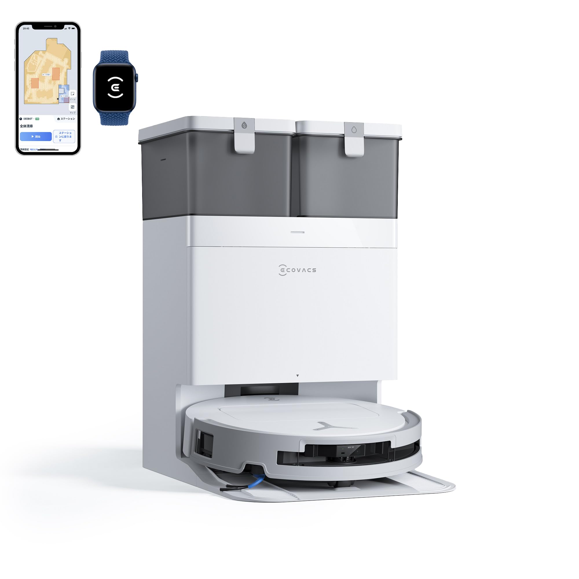 Amazon | ECOVACS(エコバックス) DEEBOT T50S OMNI 全自動 ロボット