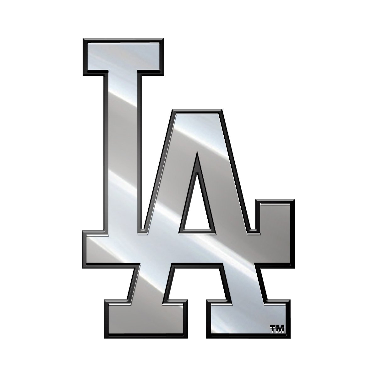 Team Promark MLB Los Angeles Dodgers Metal Emblem, 3