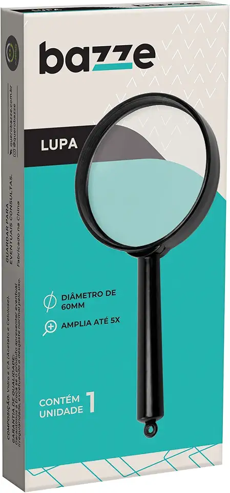 Lupa, Caixa 1 Unidade, Bazze