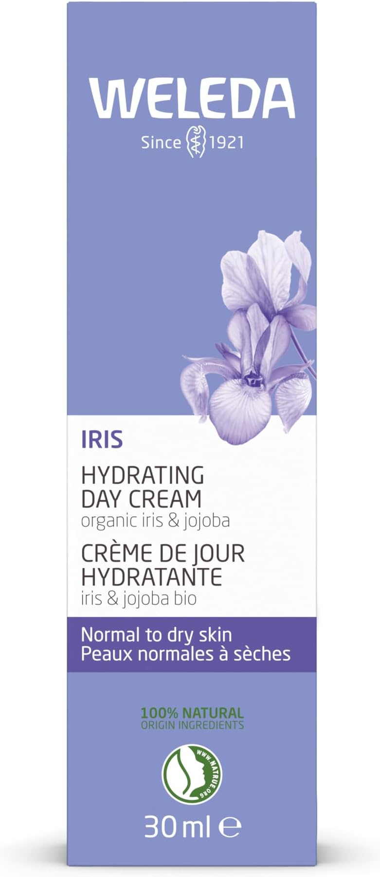 Organic Iris Hydrating Day Cream 30ml