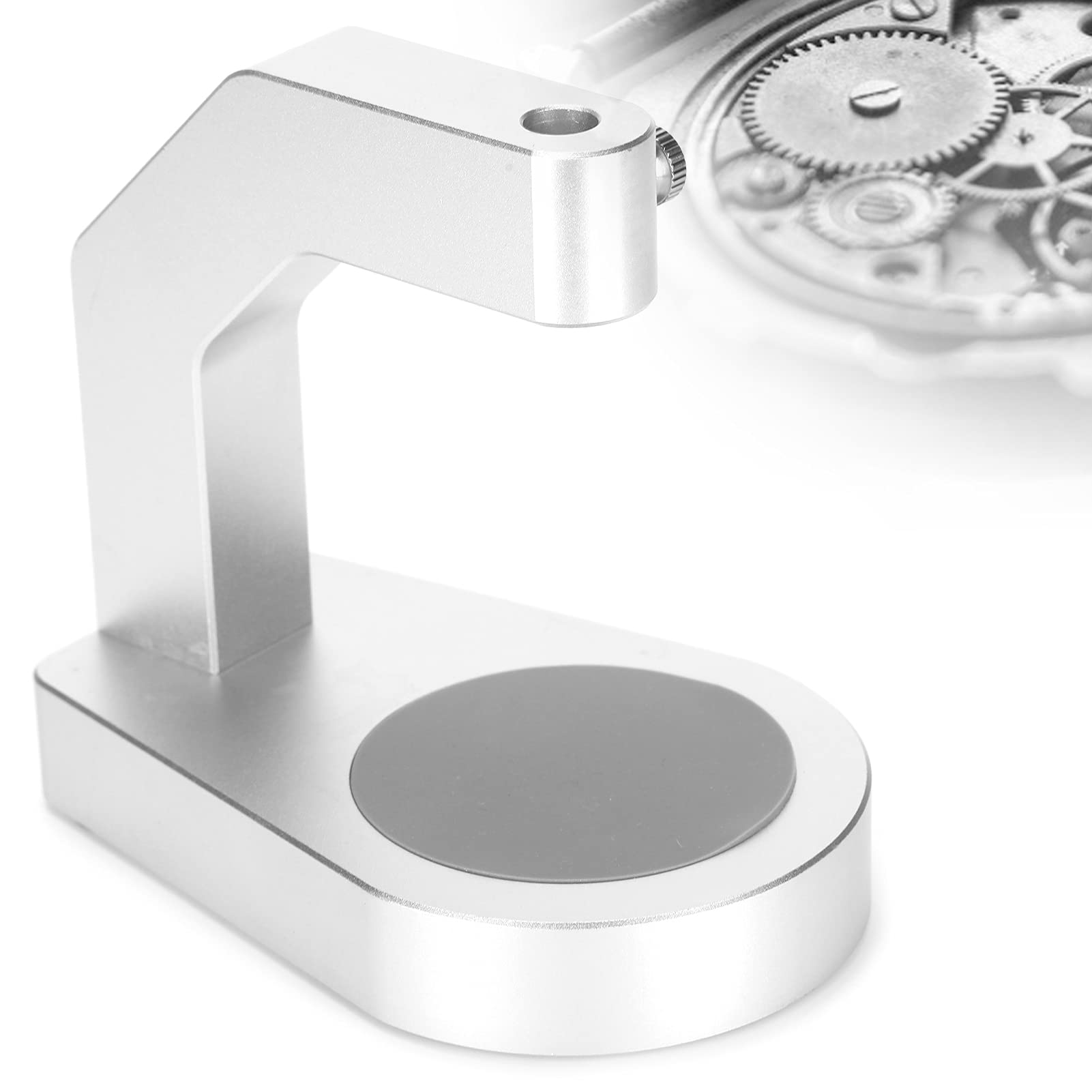 Jeanoko Narzędzie do Ręcznego Podnoszenia Zegarka Wytrzymały Aluminiowy Uchwyt Mocujący do Profesjonalnej Naprawy Zegarków Wysokość 10 Cm / 3,9 Cala