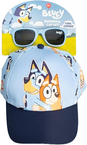 Bluey Kids Peak Cap and Sunnies Set