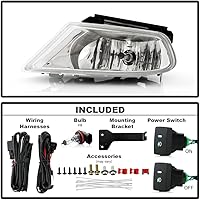 Vista 2 de ACANII - Para 2005-2007 Honda Odyssey parachoques conducción luces antiniebla lámparas w/interruptor+bombillas montaje lado conductor y pasajero