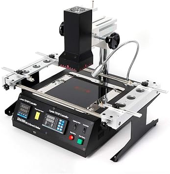 Infrared BGA Rework Station, 1250W IR6500 Hot Air Infrared Welding Machine SMD Soldering Reballing Welder Reflow Station Welder for Xbox360 PS3