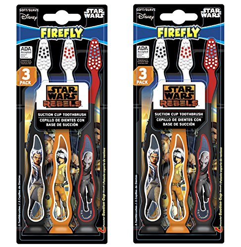 STAR WARS REBELS Children KIDS child TOOTHBRUSH (Star Wars Rebels - 6 Toothbrushes)