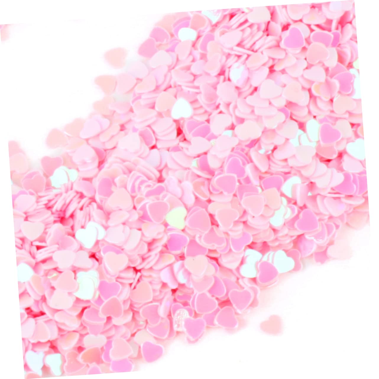 Ipetboom Nail Flakes Heart Glitter for Epoxy Nails g Shiny Sequins for DIY Decor