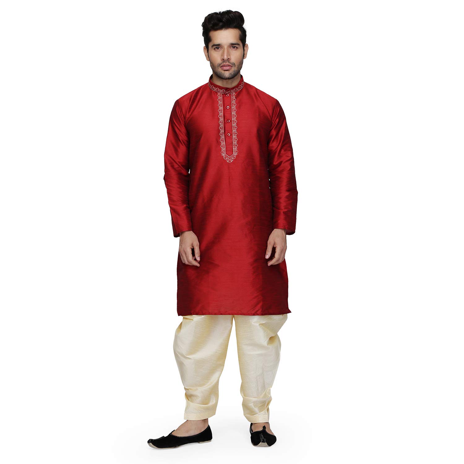 Kurta Salwar de seda para evitar trajes incómodos en fiestas elegantes 44 5