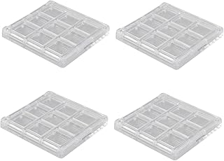 Mikinona Caja de sombra de ojos, contenedor d...