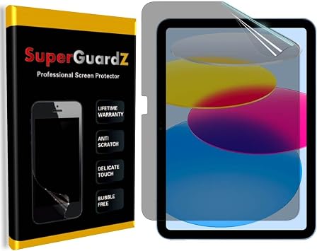 For iPad 10.9 inch 11th Gen, 2025 / iPad 10.9 inch 10th Gen, 2022 Screen Protector [Privacy, Anti-Spy], Anti-Scratch, Anti-Bubble