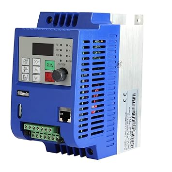OROOBA VFD Inverter, Synchronous Control IP20 Protection 3 Phase Frequency Inverter for Industrial Equipment