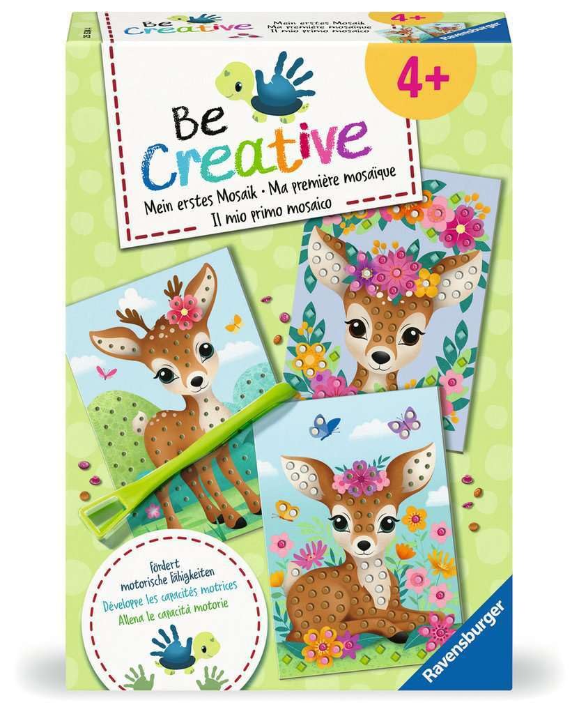 BeCreative Midi - Bastelset DIY Mosaik Mein Bambi
