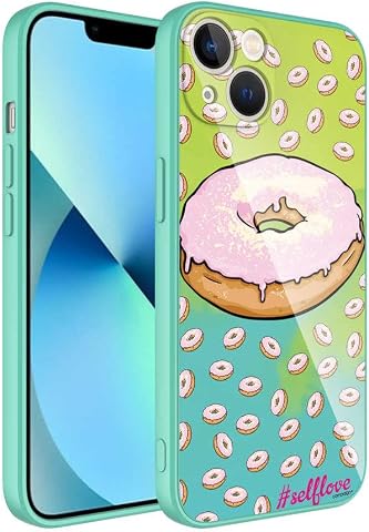 Zore Apple ile uyumlu iPhone 13 Kılıf Kamera Korumalı Desenli Sert Silikon Zore Epoksi Kapak NO12